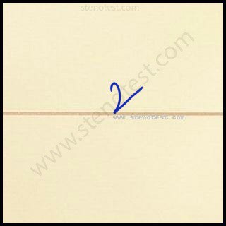 Stenography pattern for There are