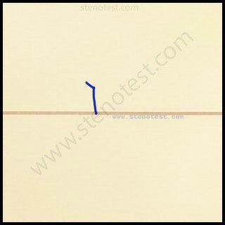 Stenography pattern for Of it