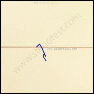 Stenography pattern for Should be able to