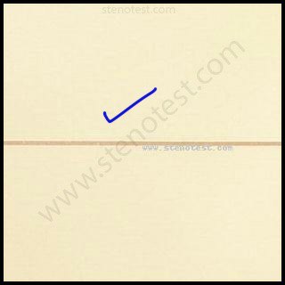 Stenography pattern for Of our