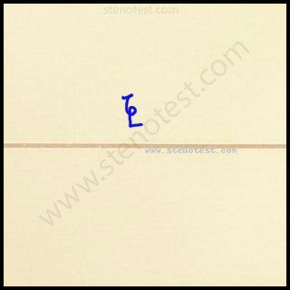 Stenography pattern for And that is why