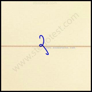 Stenography pattern for There has been