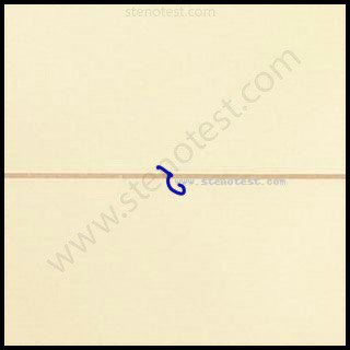 Stenography pattern for To find