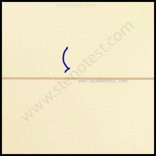 Stenography pattern for Though the