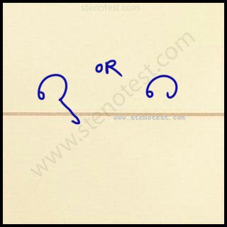 Stenography pattern for Has also been