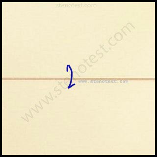 Stenography pattern for Through the