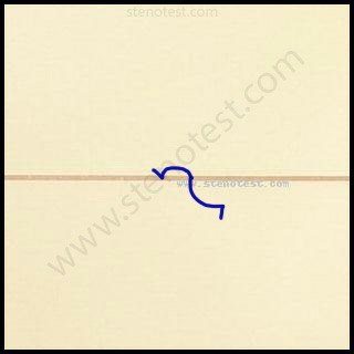Stenography pattern for To modify the
