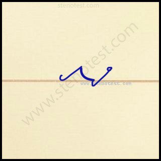Stenography pattern for We have always