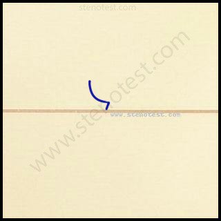 Stenography pattern for For the