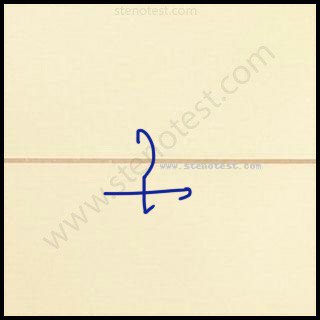 Stenography pattern for Throughout the country