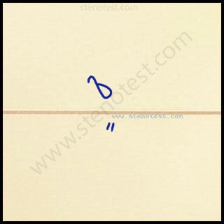 Stenography pattern for Prime minister