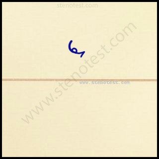 Stenography pattern for That is not the