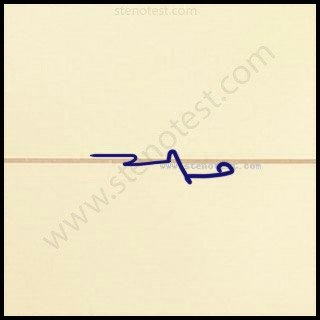 Stenography pattern for Economic progress