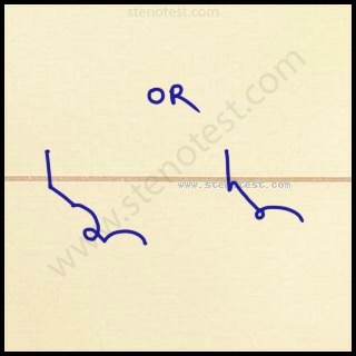 Stenography pattern for it appears to me