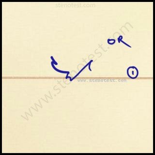 Stenography pattern for All over the world