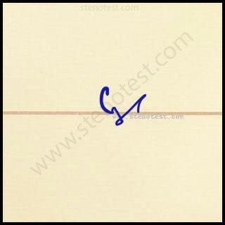 Stenography pattern for Other parts of the world