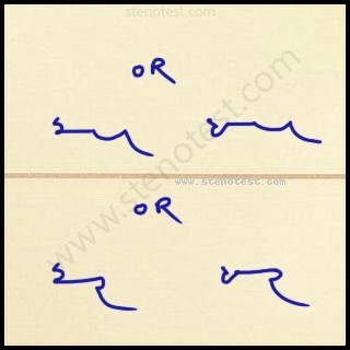 Stenography pattern for I would like to inform