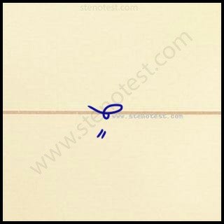 Stenography pattern for United States
