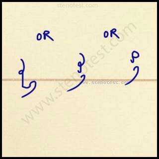 Stenography pattern for Assistant commissioner