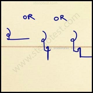 Stenography pattern for Assistant director