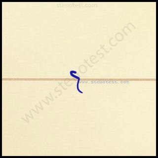 Stenography pattern for Able to think