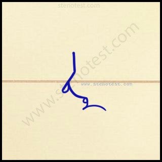 Stenography pattern for Digestive system