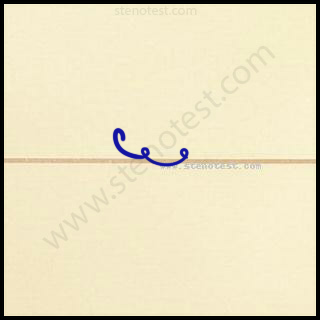 Stenography pattern for Ever since