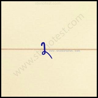 Stenography pattern for Dear sir