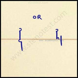 Stenography pattern for What do you do