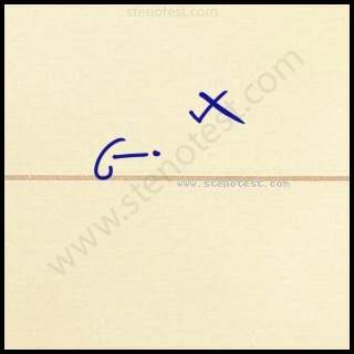 Stenography pattern for Welcoming of our bank