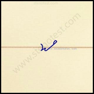 Stenography pattern for East and west