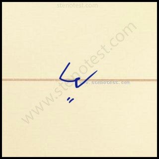 Stenography pattern for Chen dela torre