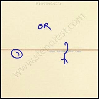 Stenography pattern for Throughout the world