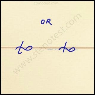 Stenography pattern for Chief minister