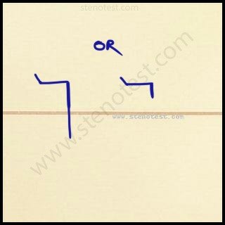 Stenography pattern for I can do it