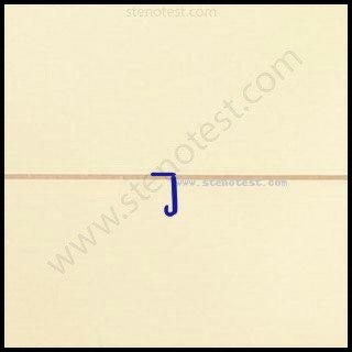 Stenography pattern for Cut down