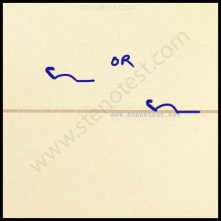 Stenography pattern for Able to make