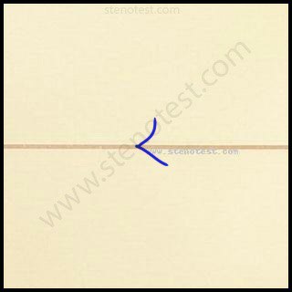 Stenography pattern for Shape