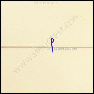 Stenography pattern for Sit