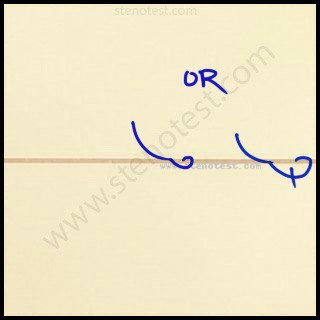 Stenography pattern for Functioned