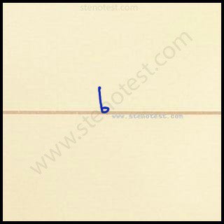 Stenography pattern for Does