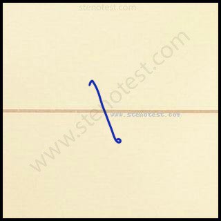 Stenography pattern for Perhaps