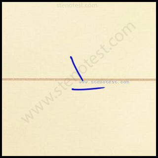 Stenography pattern for Become