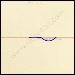 Stenography pattern for Going