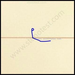 Stenography pattern for Setback