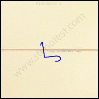 Stenography pattern for Direction