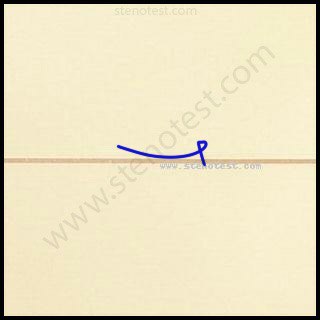 Stenography pattern for Interested