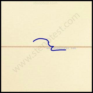 Stenography pattern for Emphatically