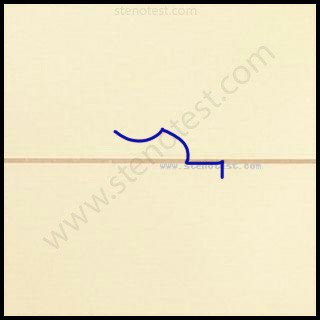 Stenography pattern for Unirrigated
