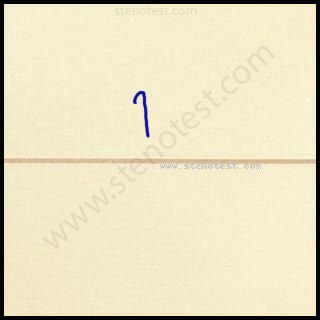 Stenography pattern for Dry